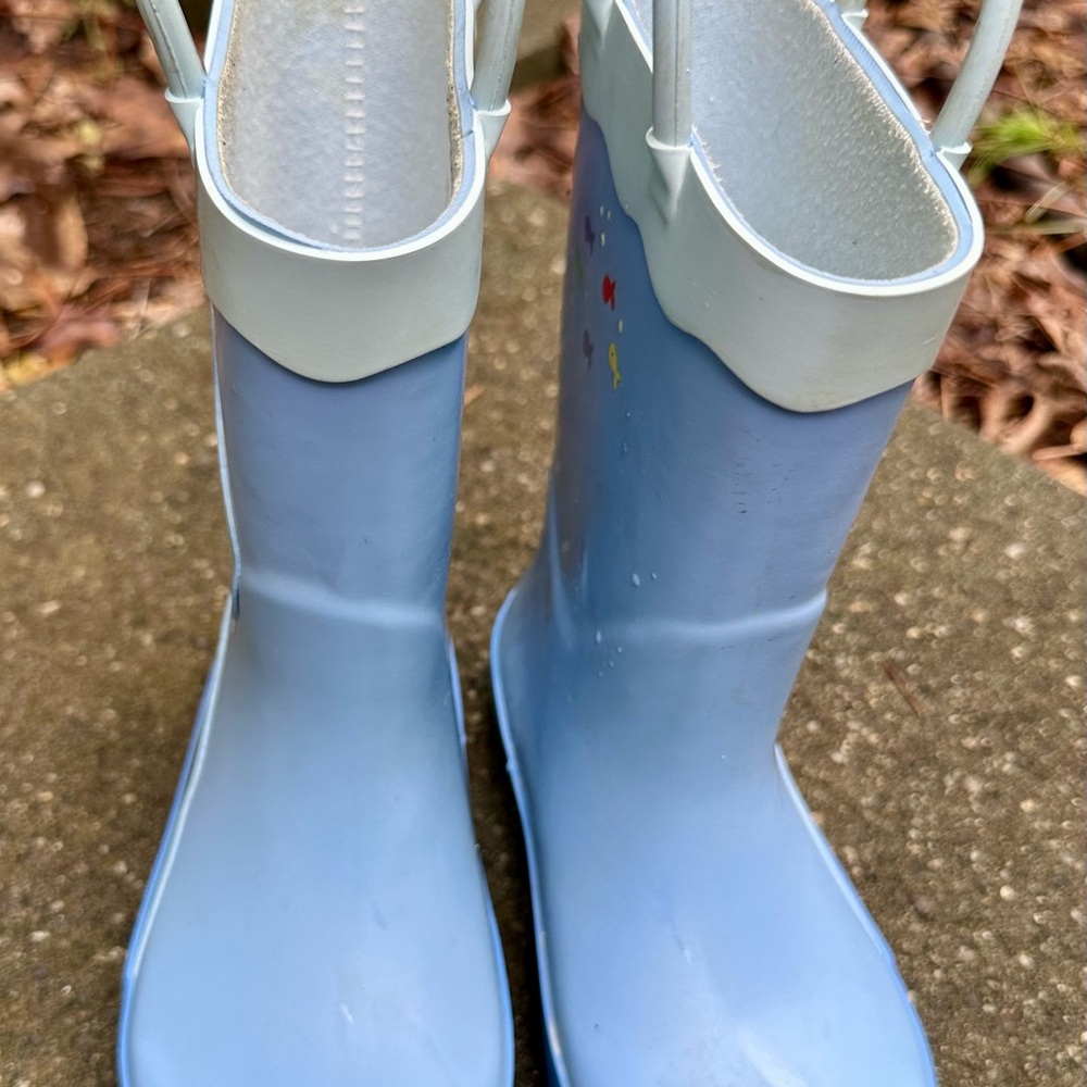 Kid’s Toddler Blue Rain Boots